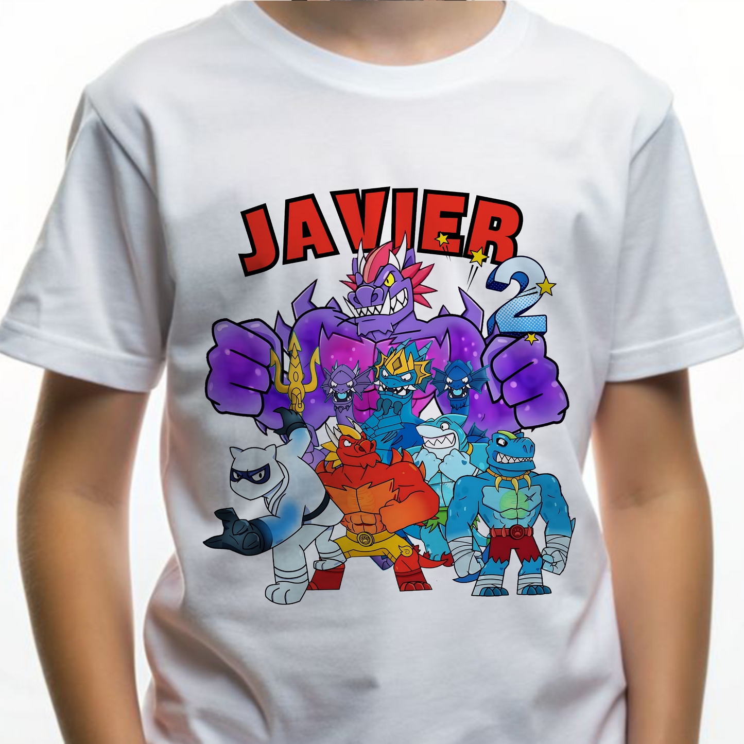Goo Jit Zu Birthday Shirt – Custom Superhero Birthday Party Outfit